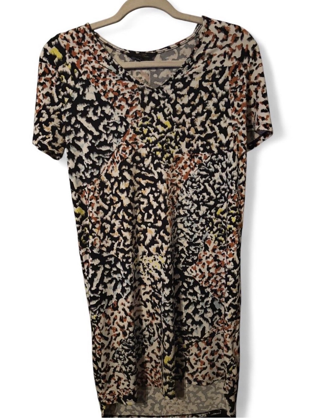 Christian Siriano Abstract Print Dress Size 14